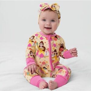 Little Sleepies Princess Belle Newborn Zippy Brand New Sold Out Retired Print